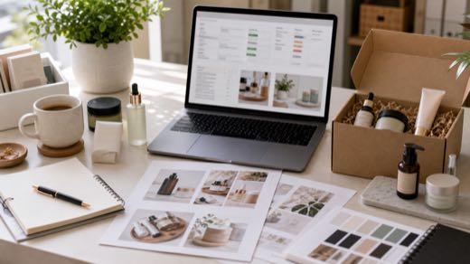 Product Press Room campaign planning workspace